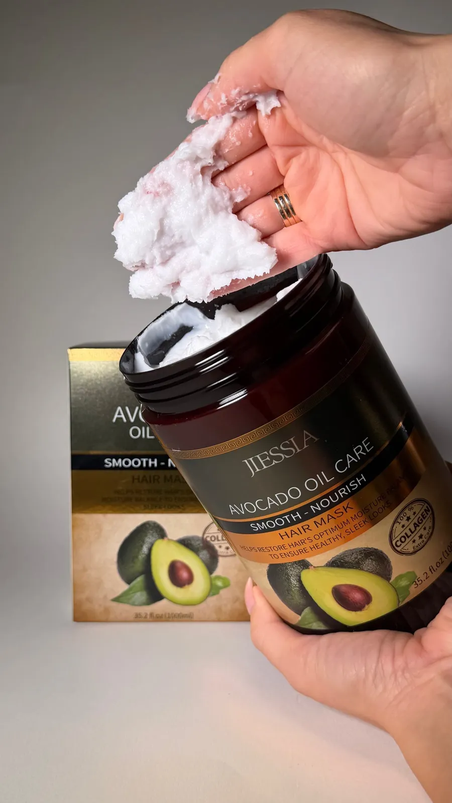 Mască de păr cu ulei de avocado 1 litru